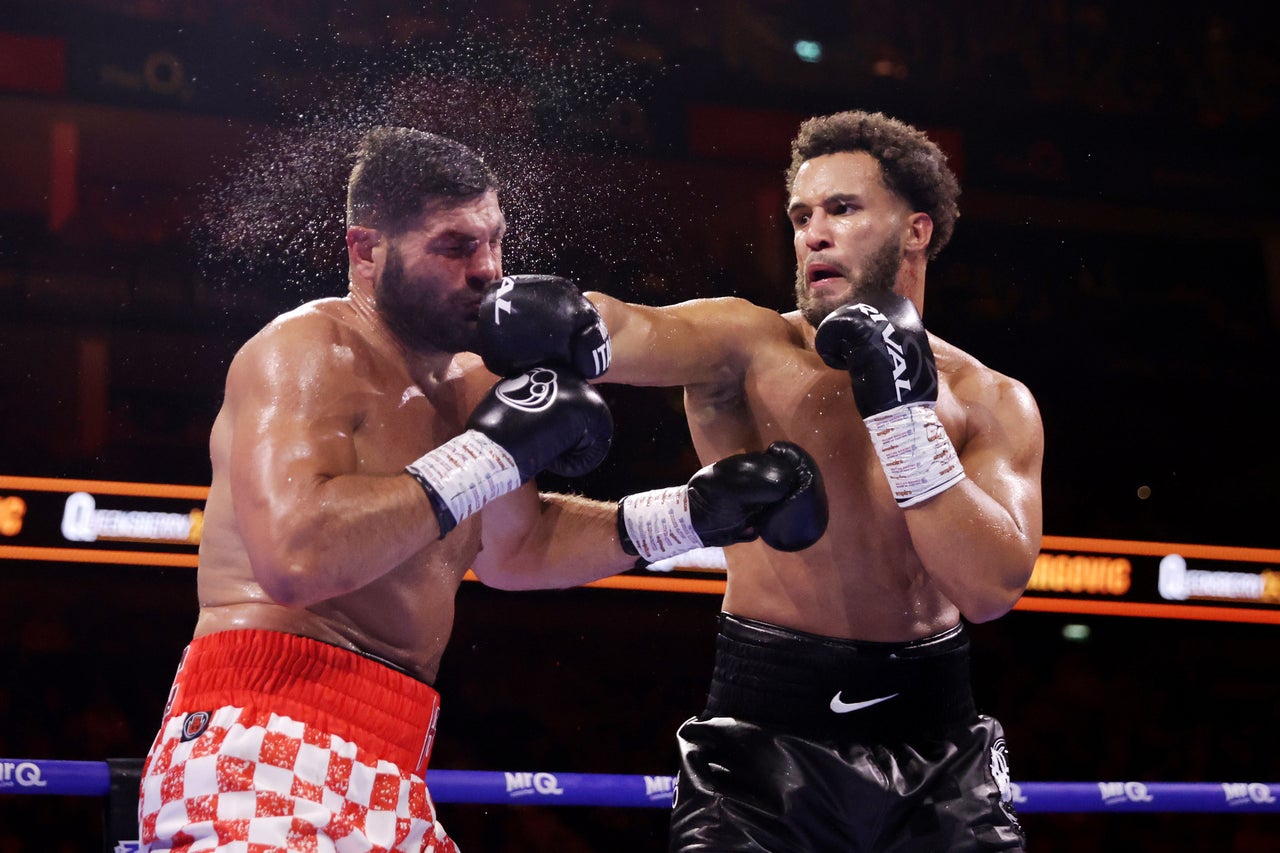 New Photo - Filip Hrgovic claims heavyweight title as Moses Itauma taken to hospital
