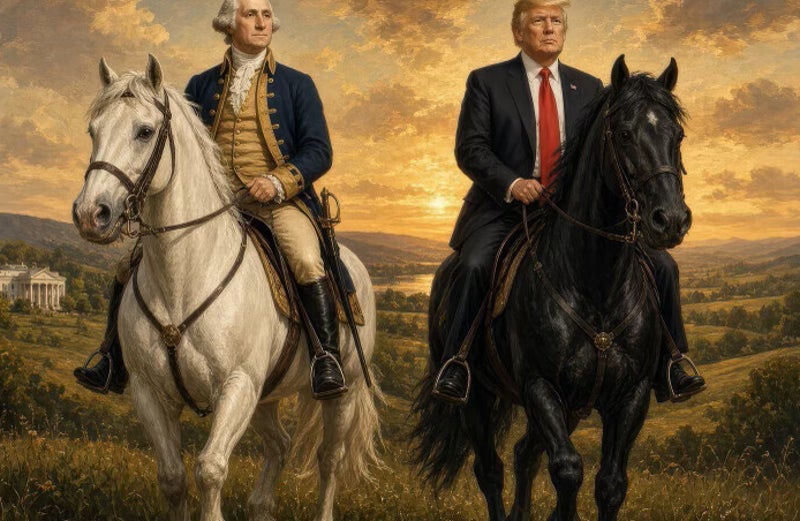 Trump Keeps Posting AI Images Of Himself With Dead Presidents. Experts Say It's Not Just For His Ego.