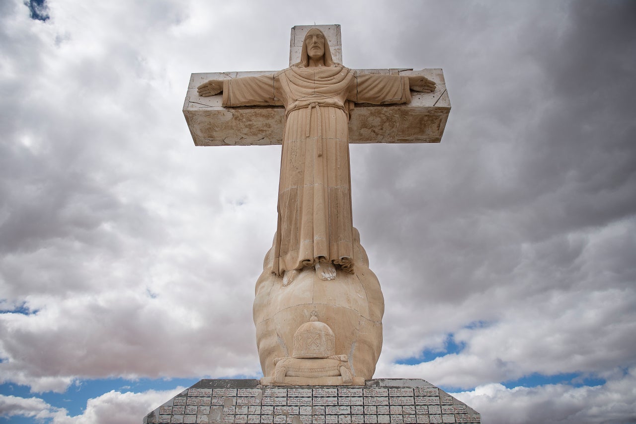 Why Trump is picking a fight with a 29-foot-tall Jesus standing in America's Southwest