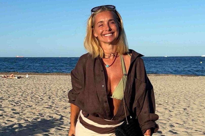 Louise Redknapp soaks up the sun in green bikini after breaking up with boyfriend Drew Michael 0 From Our Partners