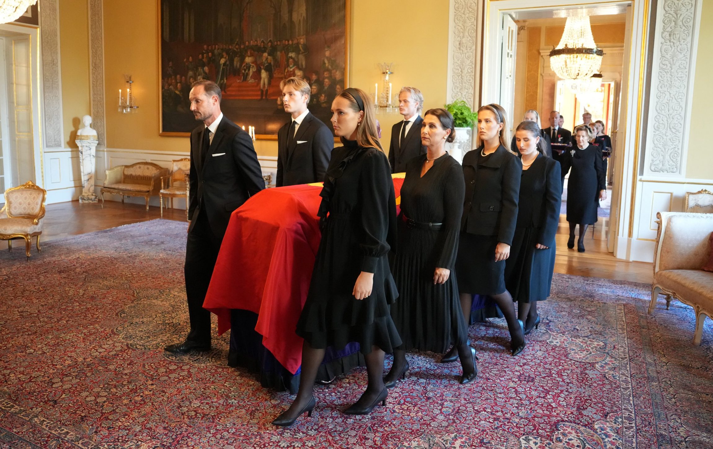 Norwegian queen's son freed from house arrest to attend royal funeral