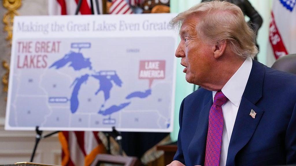 Trump pushes Apple to change 'Lake Ontario' to 'Lake America' on its maps