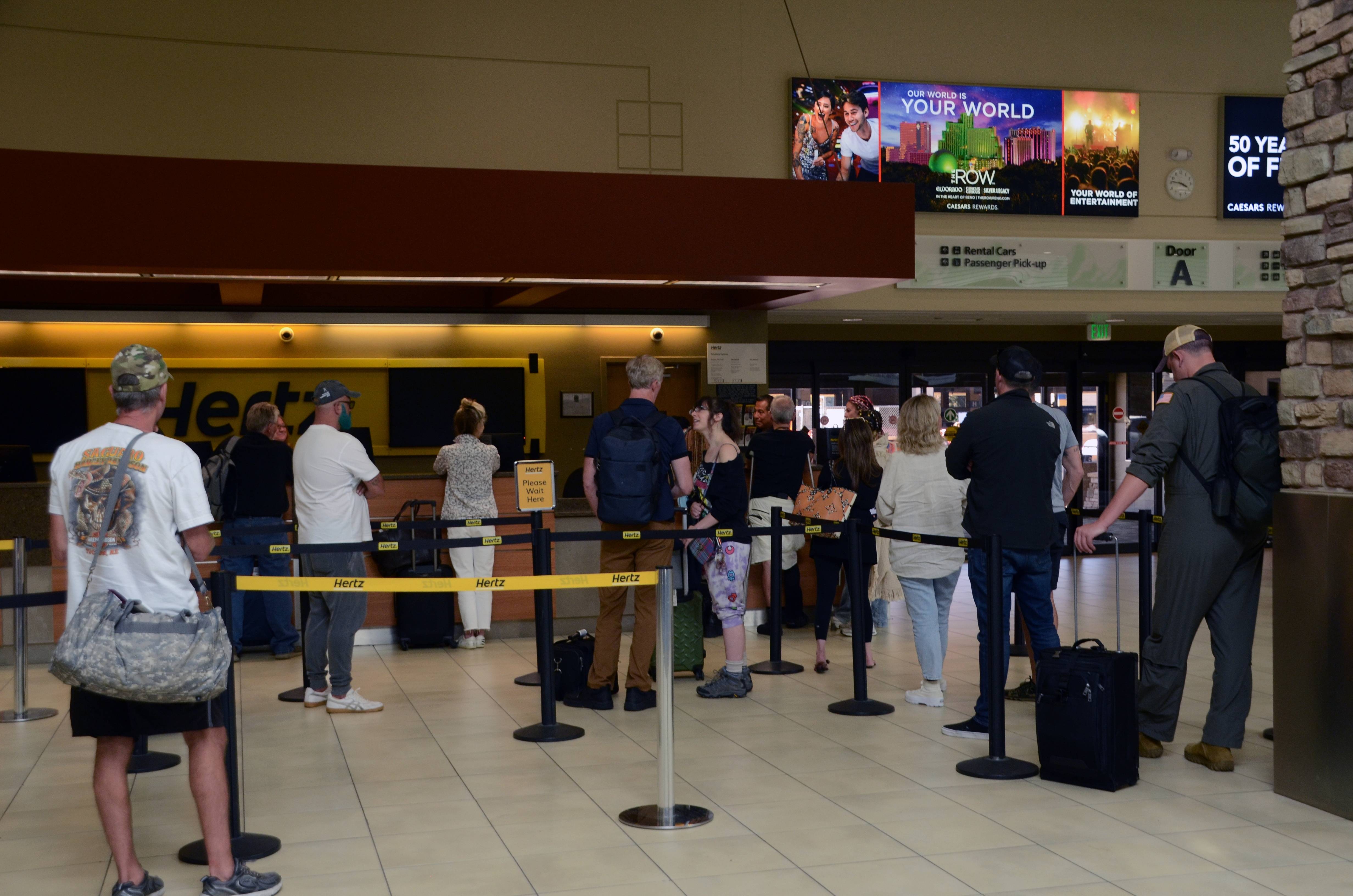 Nevada Airport Closes As Hotels Waive Fees For Wildfire Evacuees - AOL