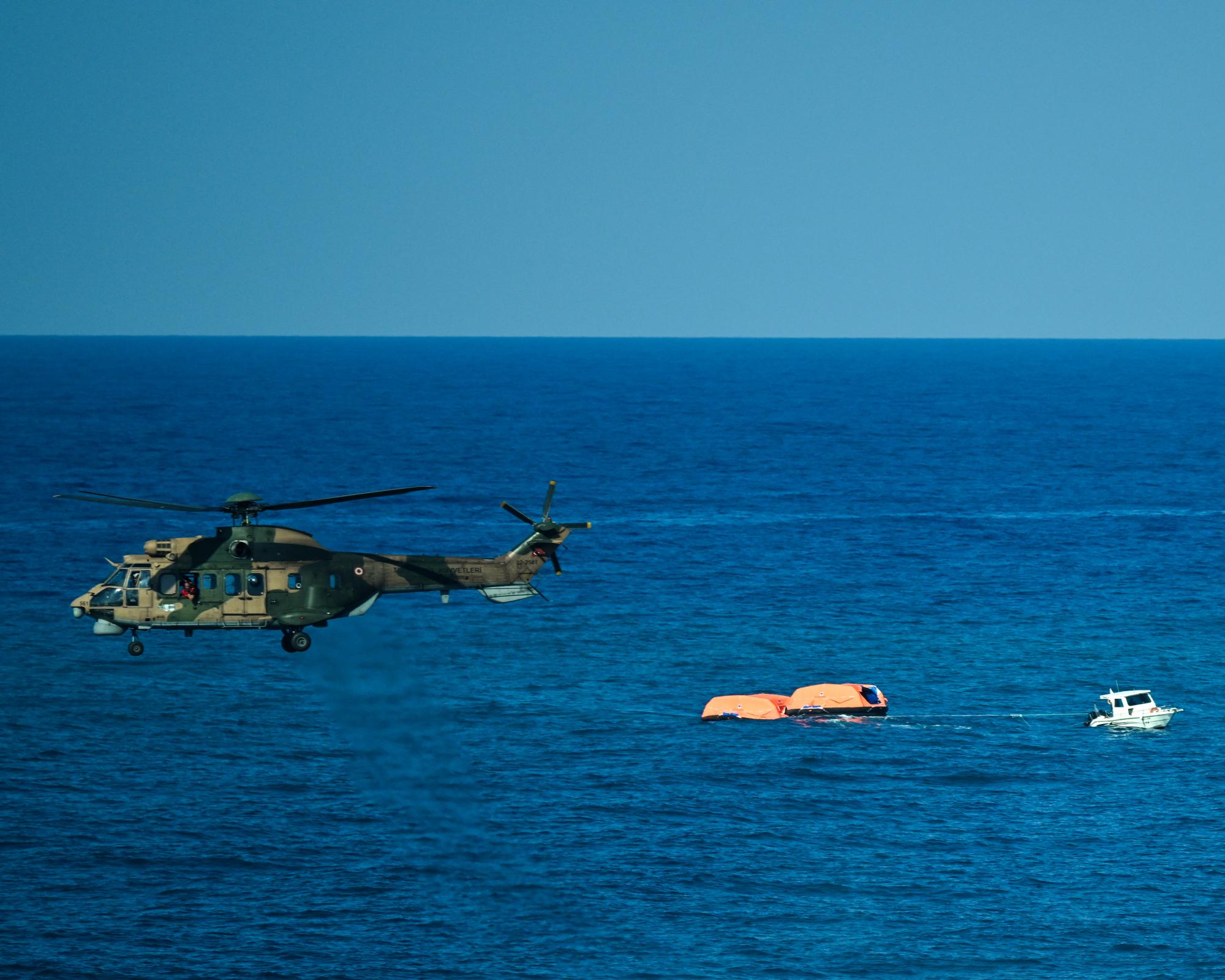 Turkish deep-sea search vessel joins efforts to retrieve 20 still missing after Cyprus ferry disaster