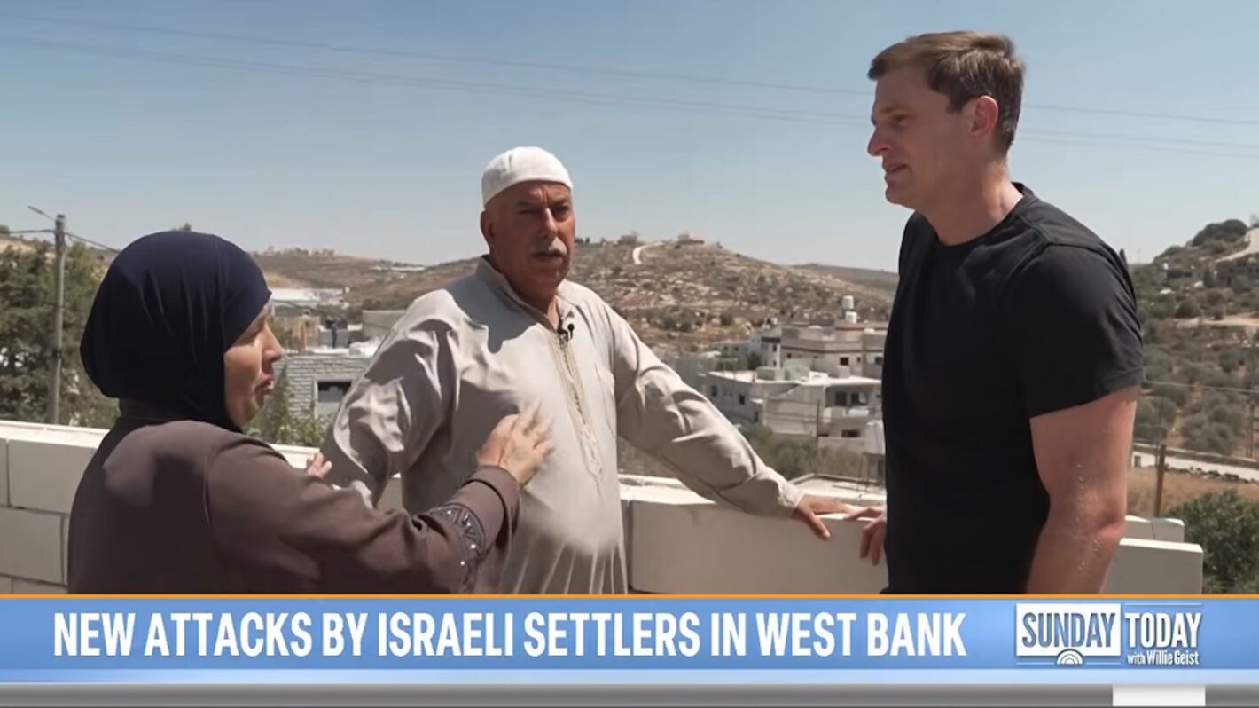 NBC News' Matt Bradley Speaks Out After Israeli Settlers Attacked Crew On-Camera