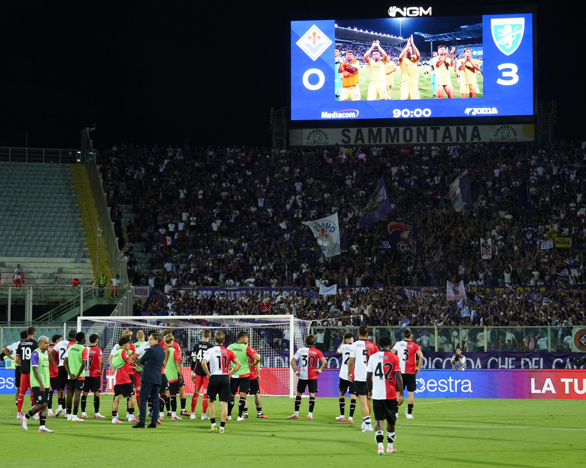 Fiorentina's Serie A renaissance feels a way off after chastening centenary