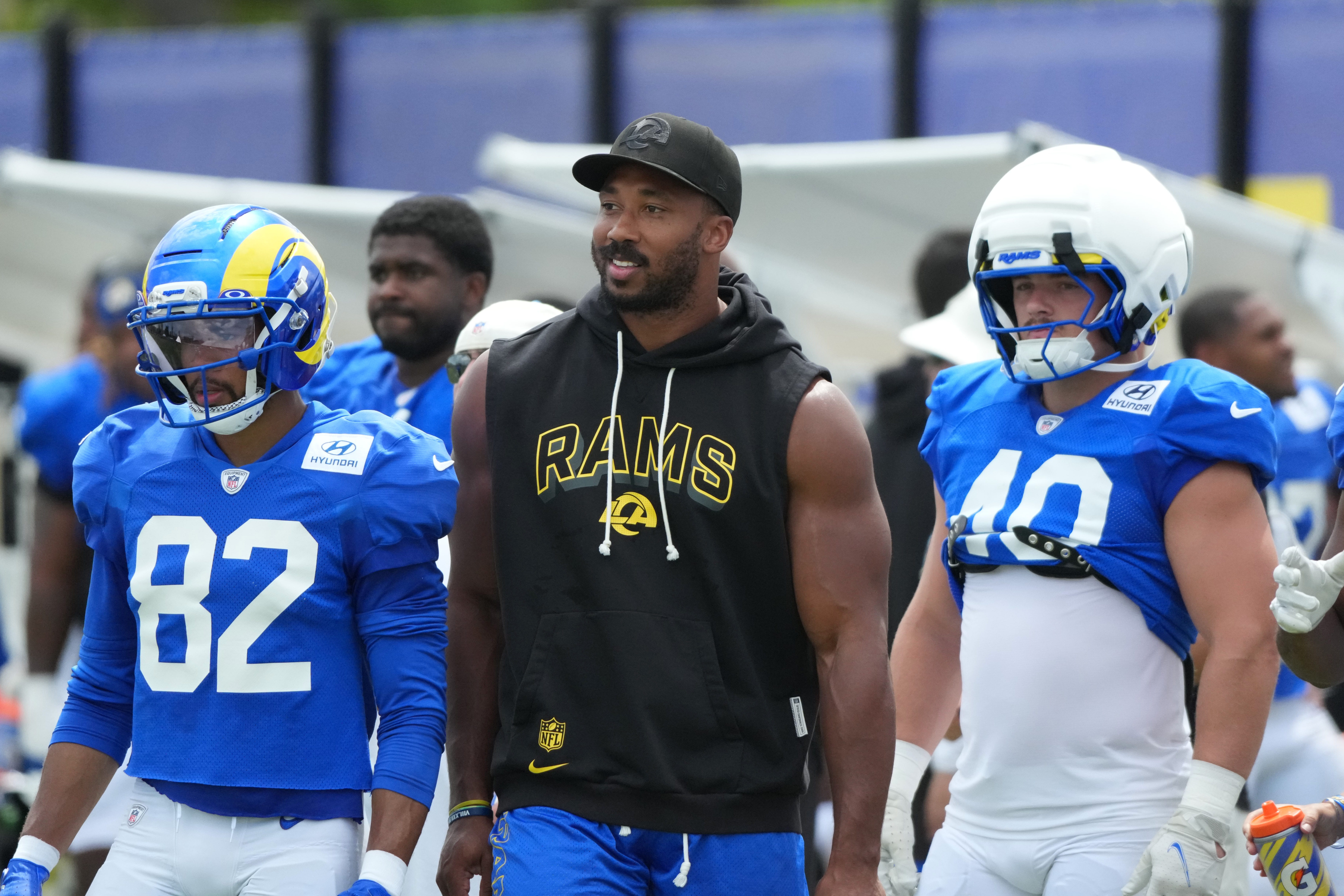Myles Garrett making 'really good progress' with knee injury