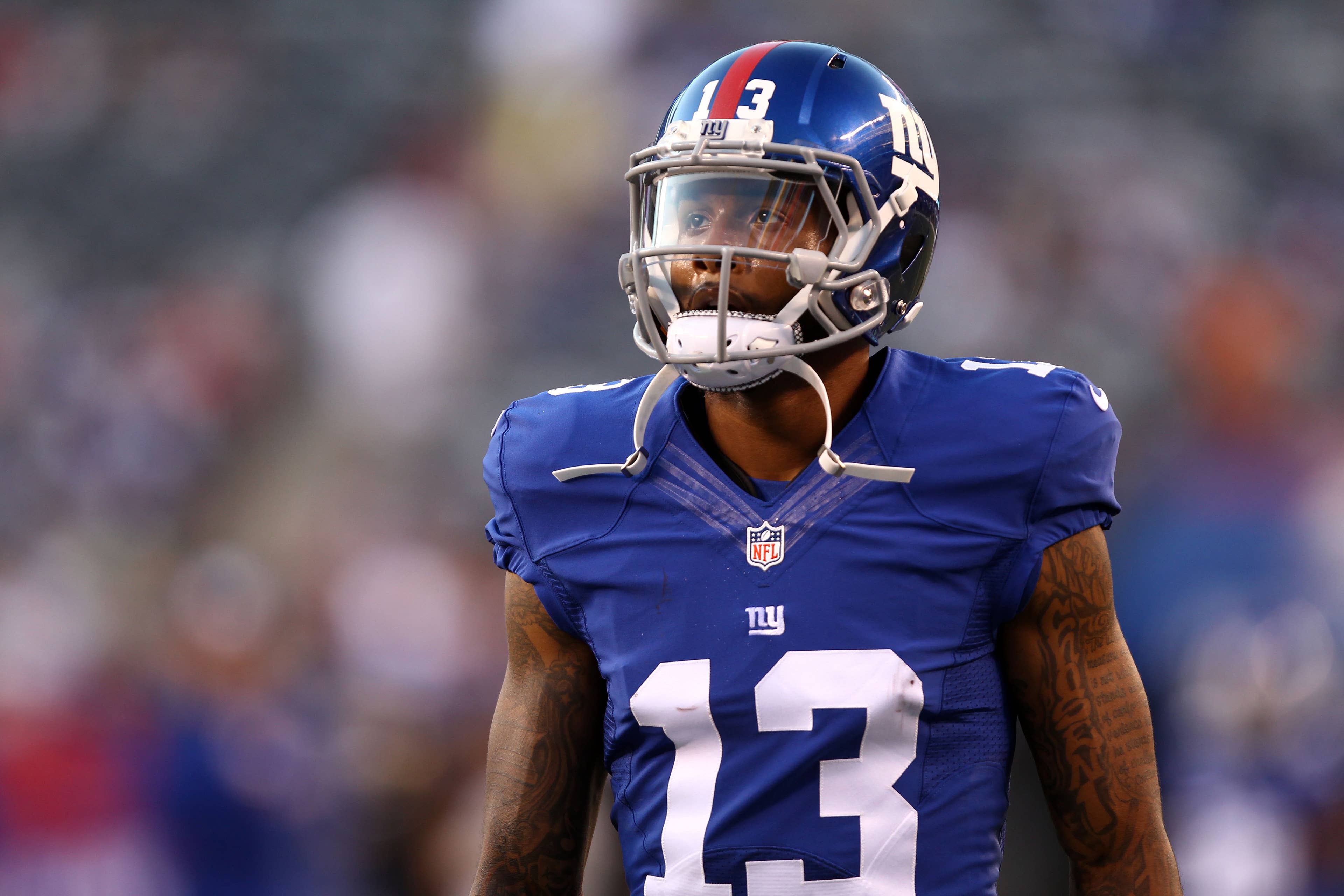 Odell Beckham Jr. Officially Reclaims No. 13 With the Giants - AOL