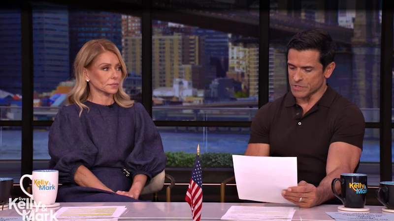 Kelly Ripa said her ideal temperature was 75 degrees.LIVE WITH KELLY AND MARK