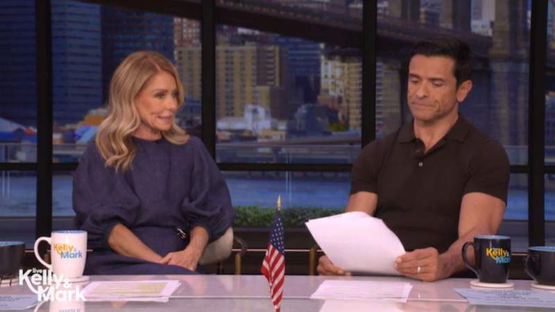 Kelly Ripa and Mark Consuelos could not agree on air conditioner settings.LIVE WITH KELLY AND MARK