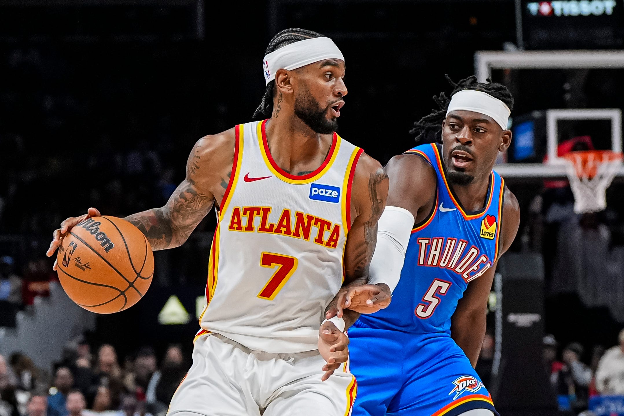 Lu Dort opens up about getting traded to Hawks: 'It's amazing'