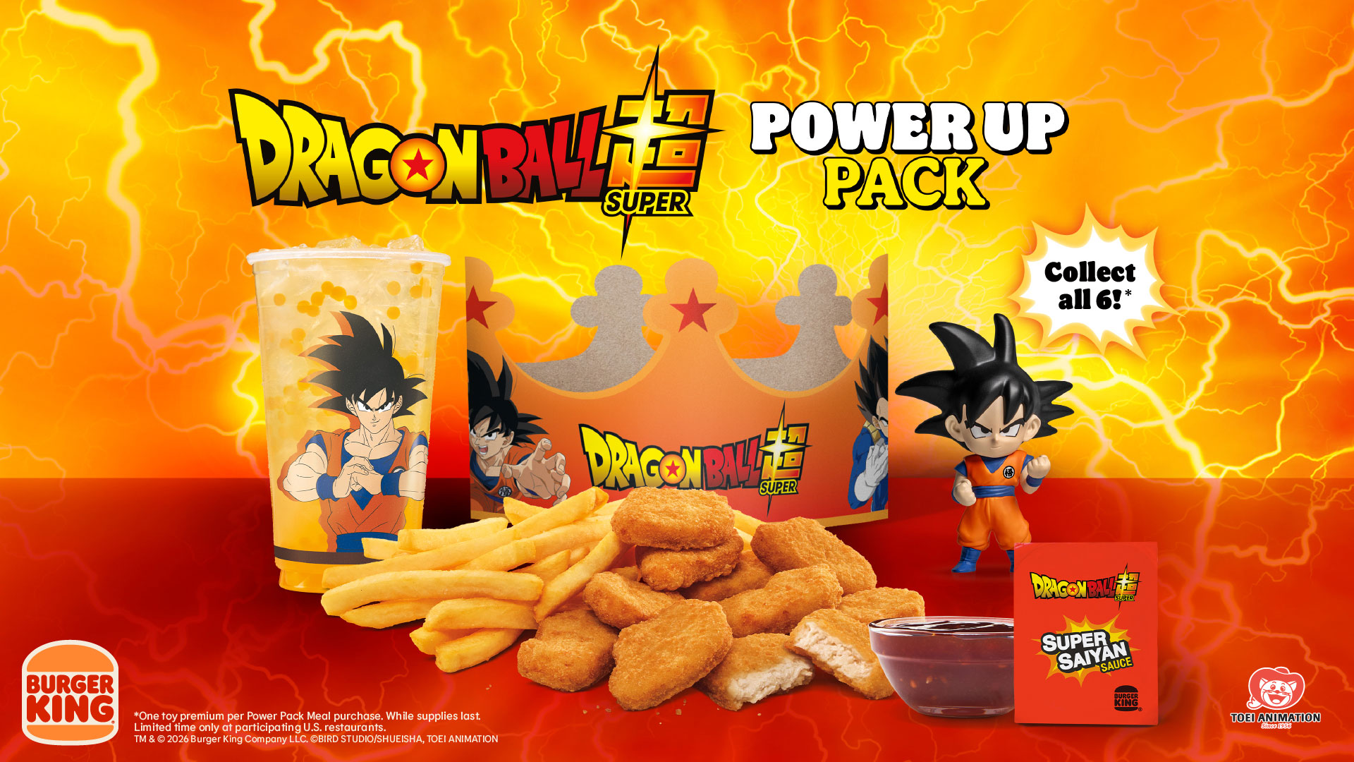 Burger King goes Super Saiyan with its ‘Dragon Ball Super' menu