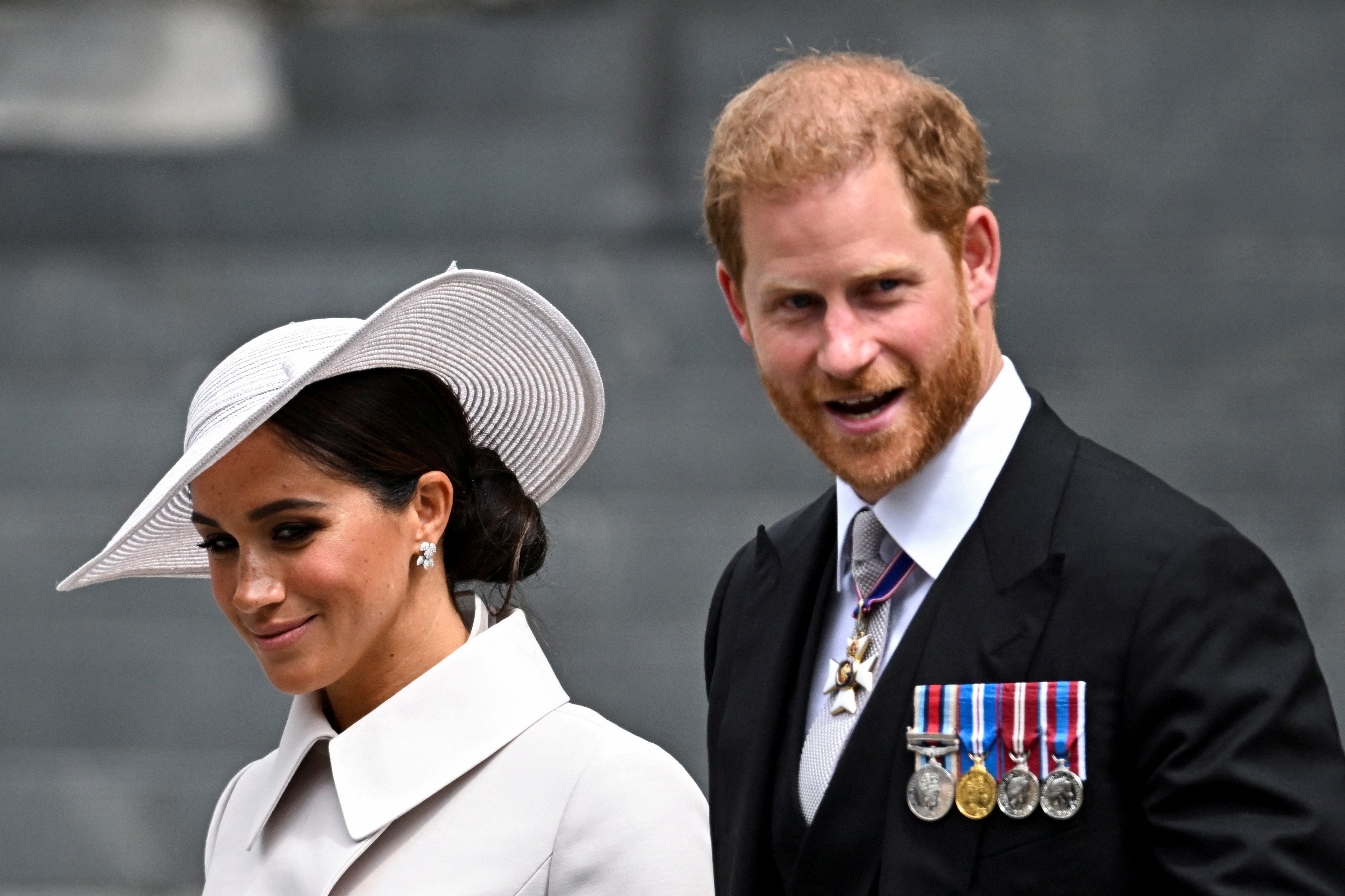 Trump says he's 'happy' Harry and Meghan have left the US