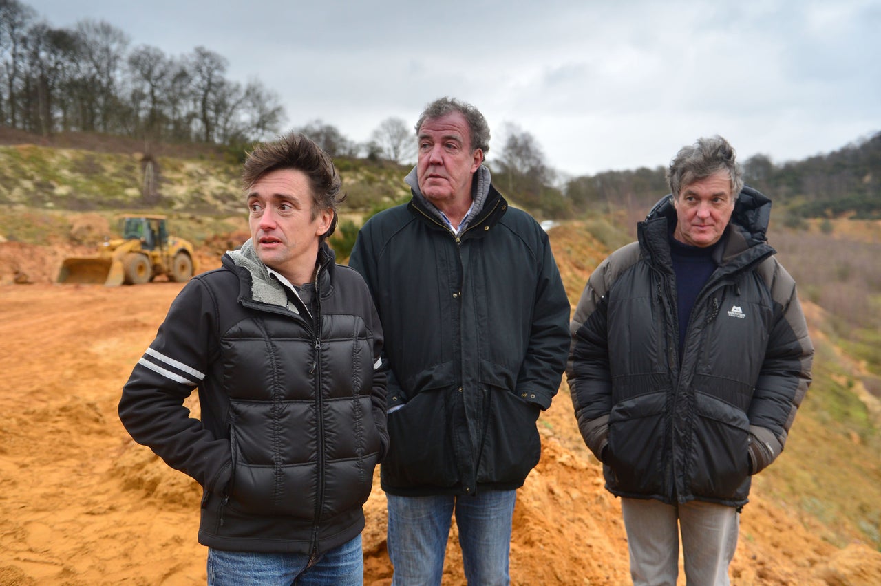 ‘The Grand Tour’ was originally presented by Richard Hammond, Jeremy Clarkson and James May (Ellis O’Brien/BBC/PA)