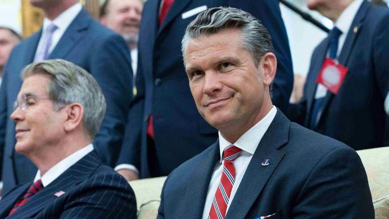 New Photo - Pete Hegseth Accused of 'Body-Shaming' Young Canadian Female Cadets — As Defense Sec. Branded a 'Disgrace' to America