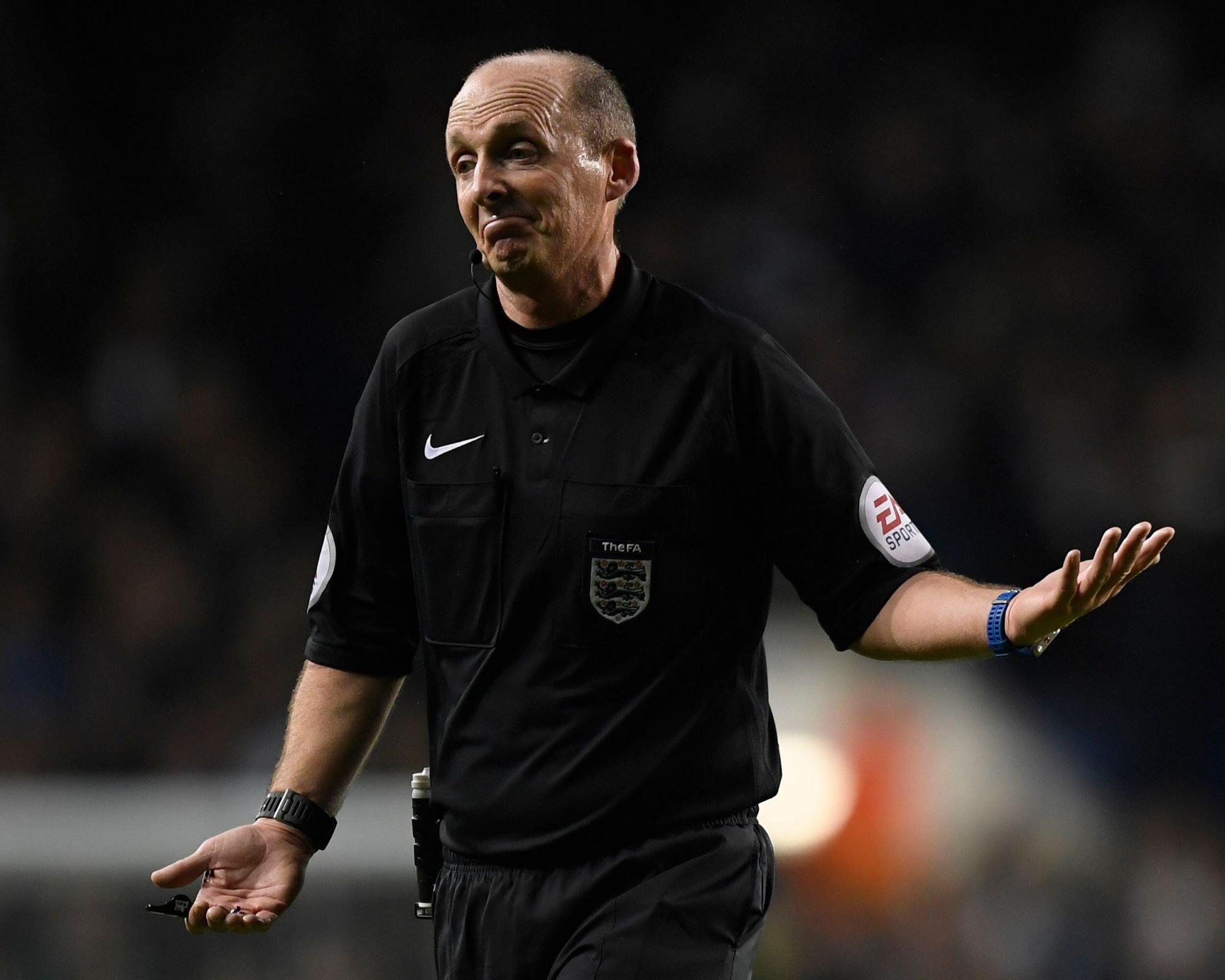 Mike Dean claims he played secret games for a laugh while refereeing matches