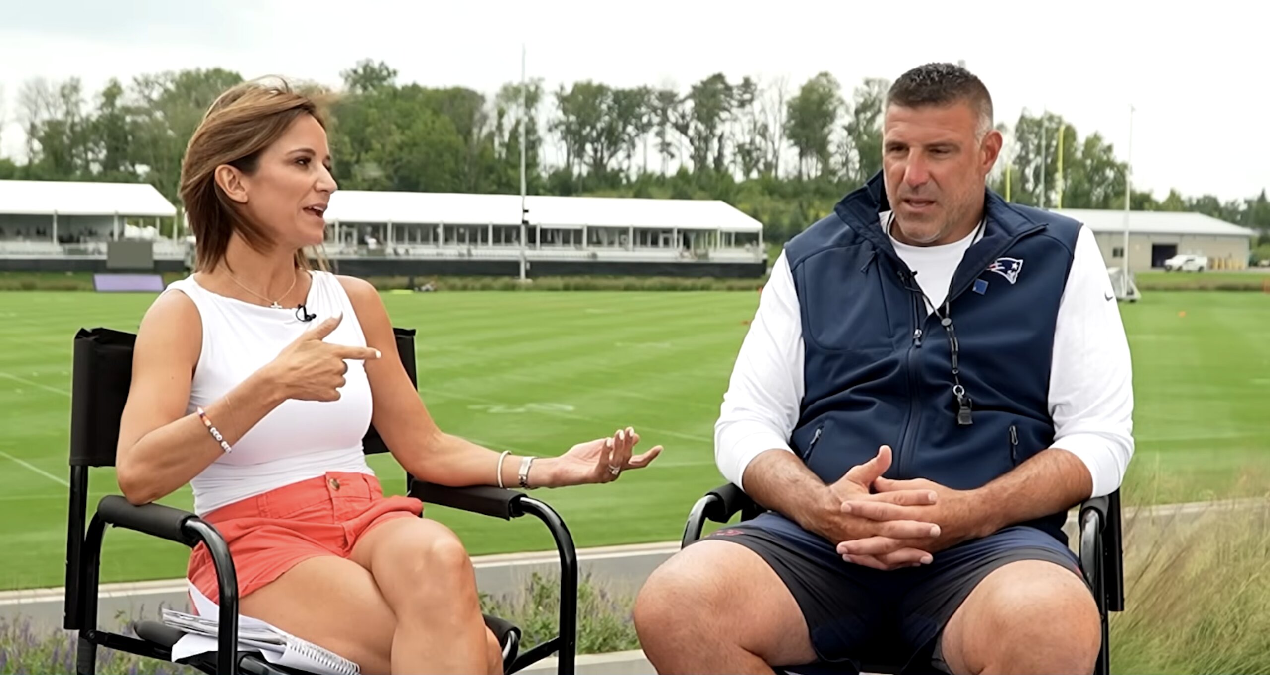 Dianna Russini Wrote About Mike Vrabel Glowingly Several Times in ‘Awkward or Even Uncomfortable' Ways, The Athletic's Review Finds