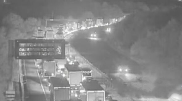 Driver arrested on suspicion of attempted murder after two crashes on M5 near Bristol