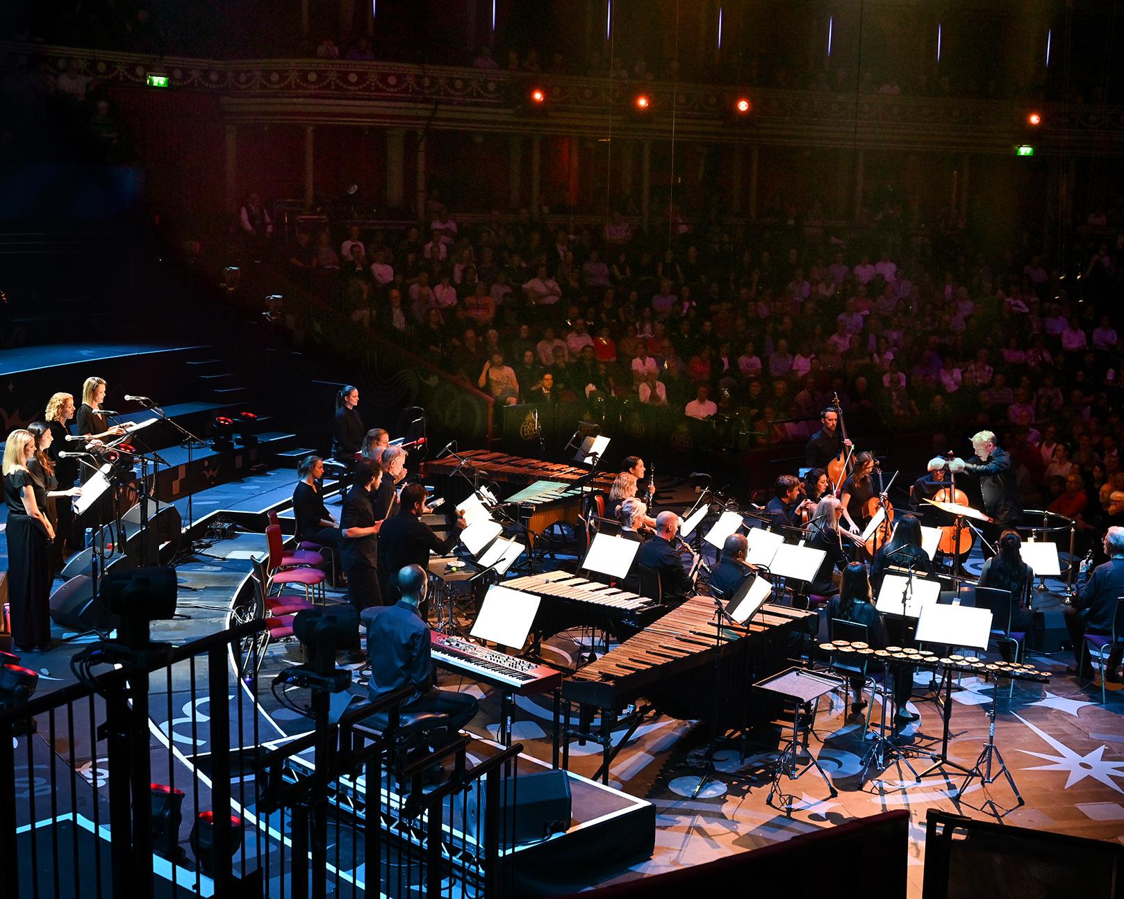 The Gesualdo Six/Colin Currie Group review – surely the year's most atmospheric Prom