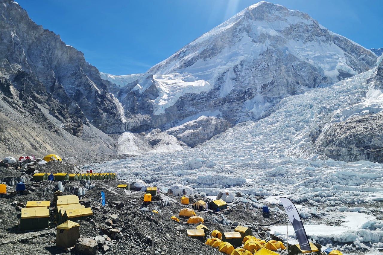 Climbers are melting Everest's glacier with their urine, study warns