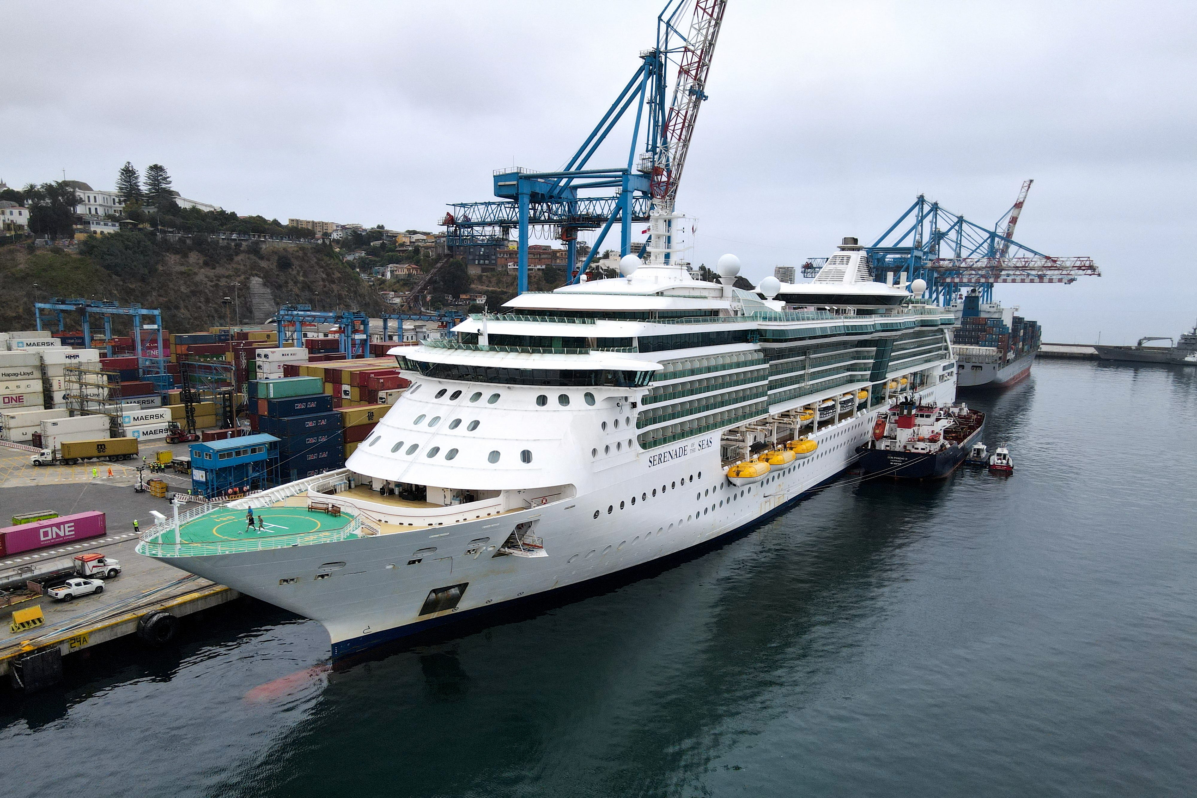 She boarded the ship. Her cruise was canceled before it ever set sail