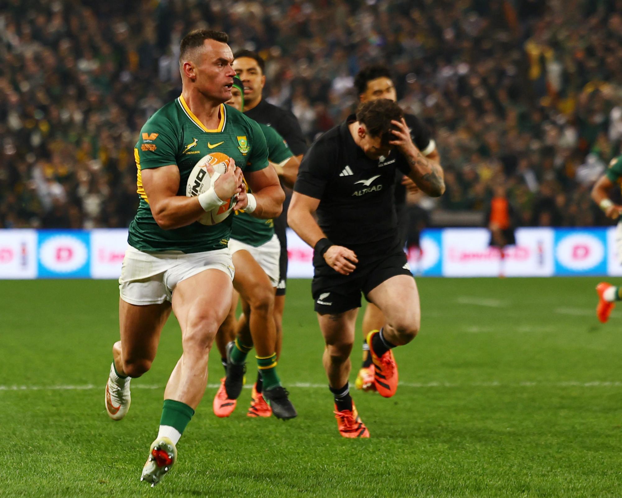 Kriel and Marx tries help South Africa take series lead against New Zealand