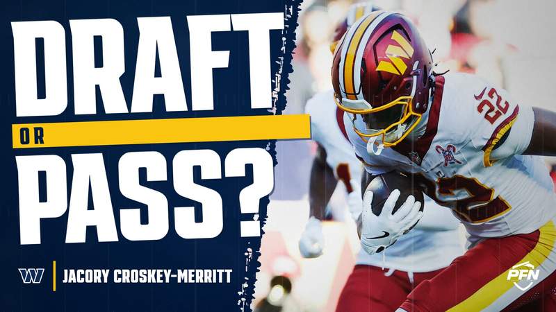 Jacory Croskey-Merritt Fantasy Prediction 2026: The Volume Is Real, the Receiving Is Not