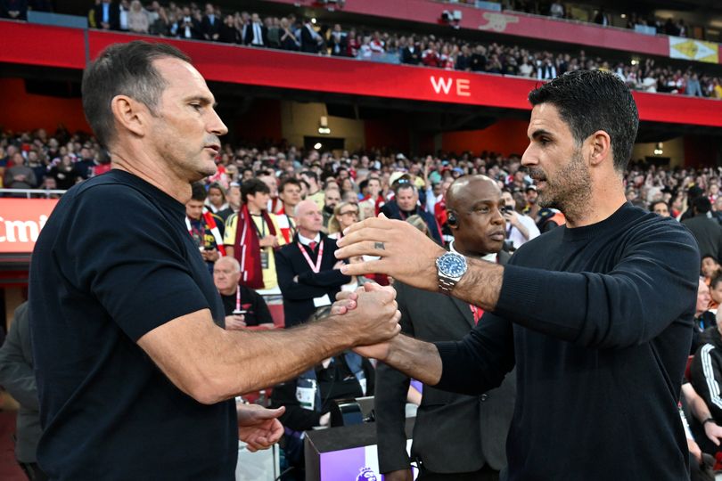 Frank Lampard points out major 'difference' between Arsenal and Man City after Coventry loss