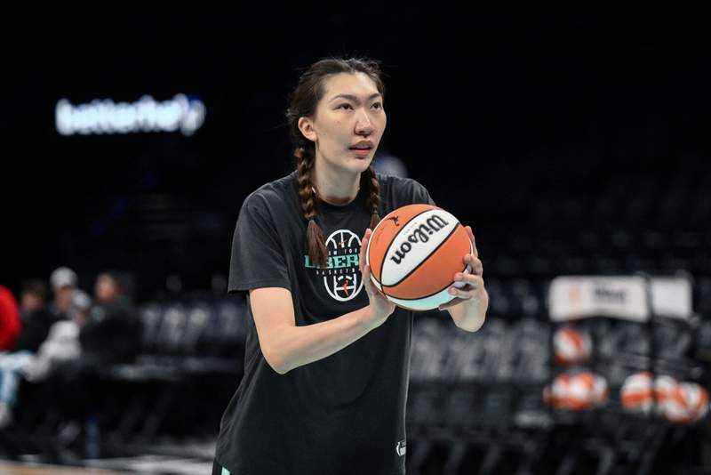 ‘Great Wall of Brooklyn' – WNBA World Celebrates Liberty Center's Double-Double As China Bounces Back From Team USA Thrashing