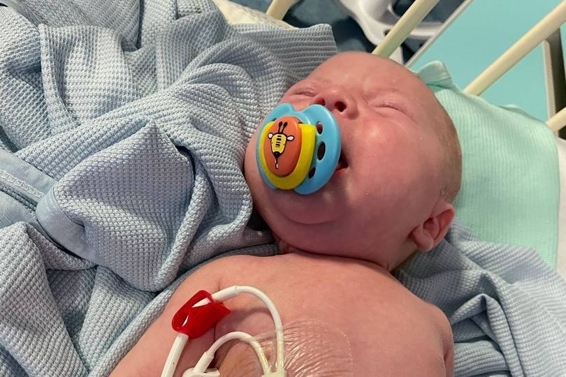 'Doctors found our newborn son had a nail infection - hours later we were facing every parent's worst nightmare'