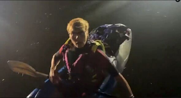 Portsmouth local arrives on canoe to deliver supplies to migrant protesters