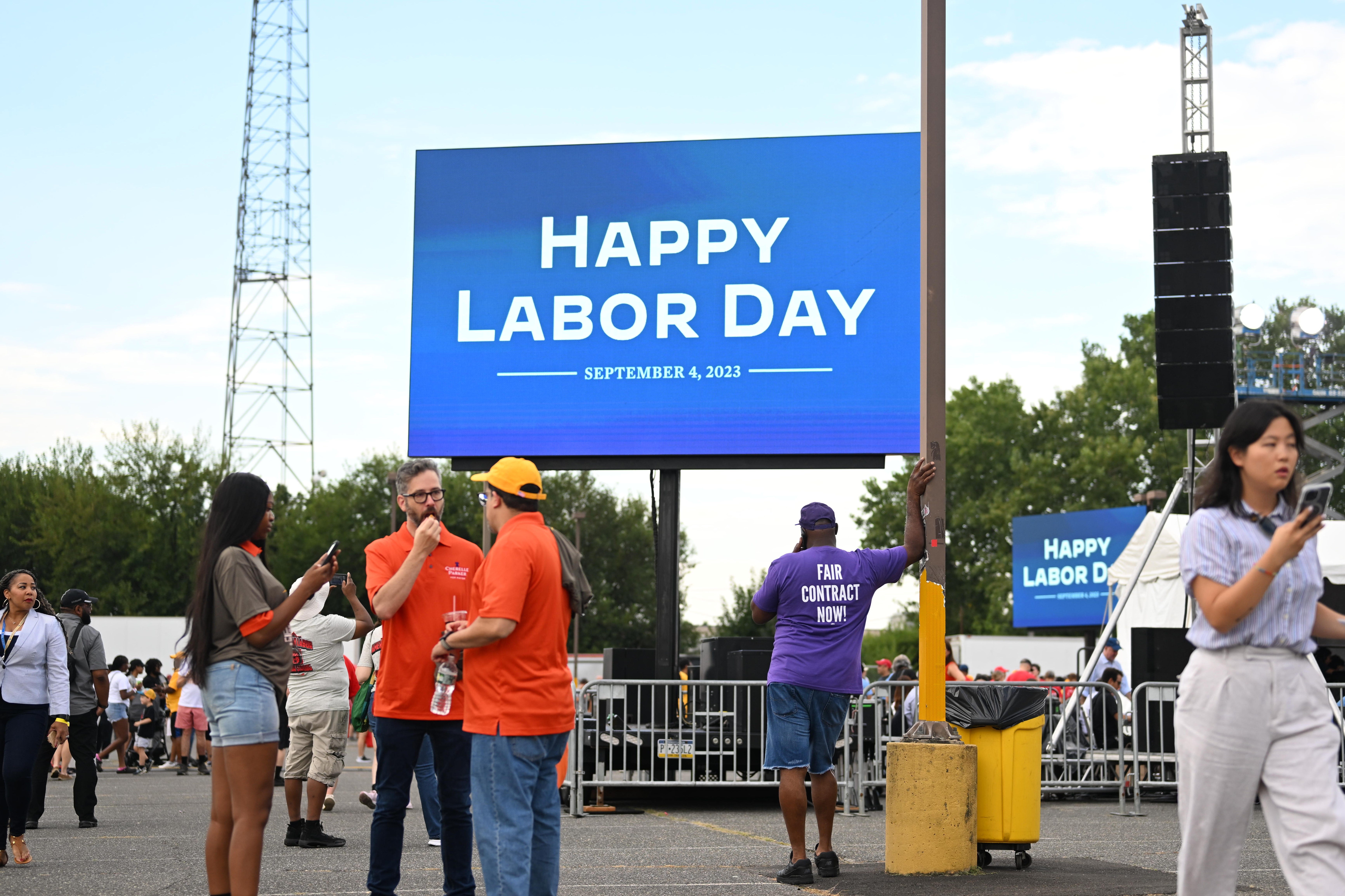 Union solidarity gives economic security to support democracy