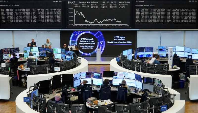 European shares dip as higher oil prices weigh; Novartis slips