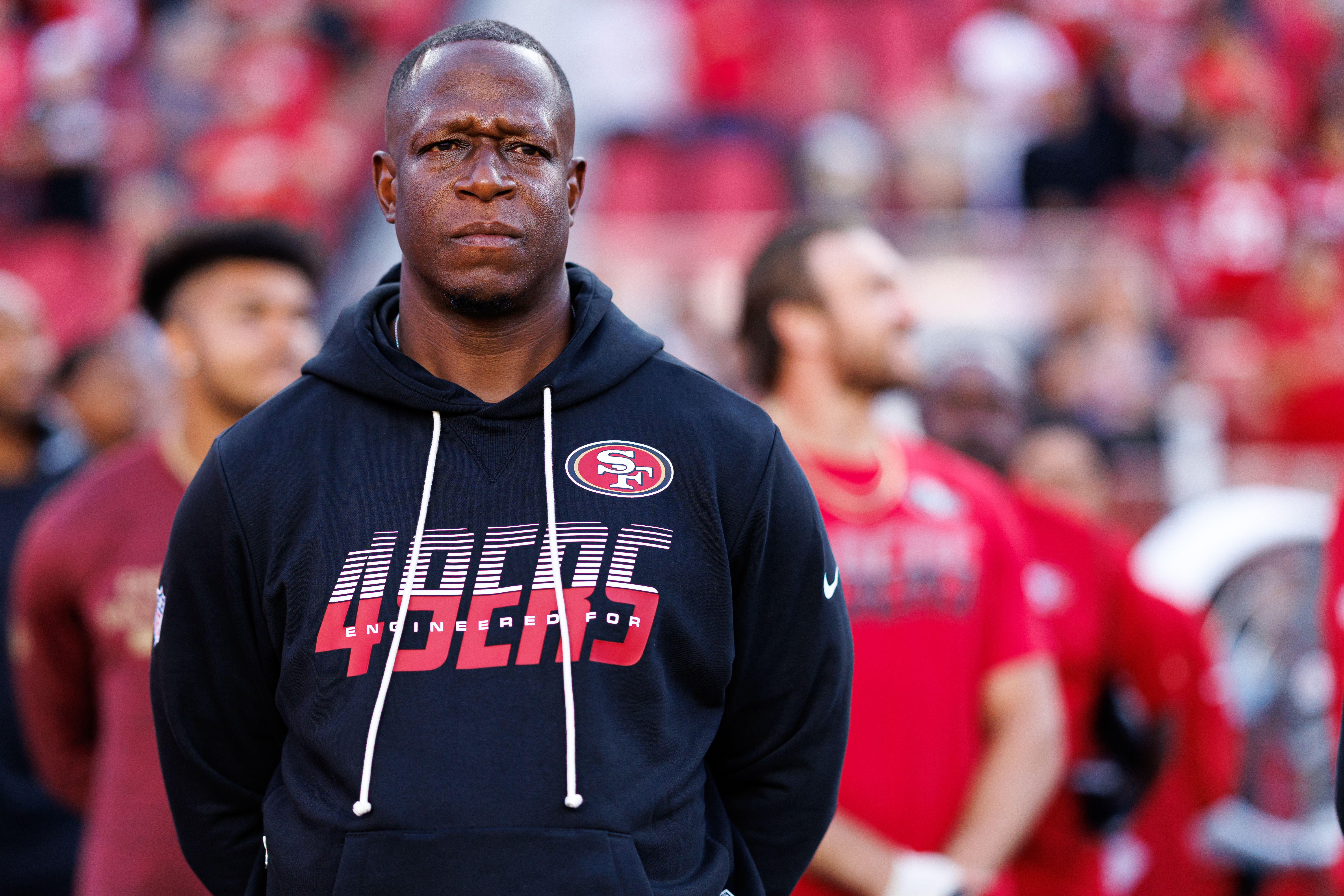 Niners DC Raheem Morris 'misses' his entire 50th birthday while traveling to Australia