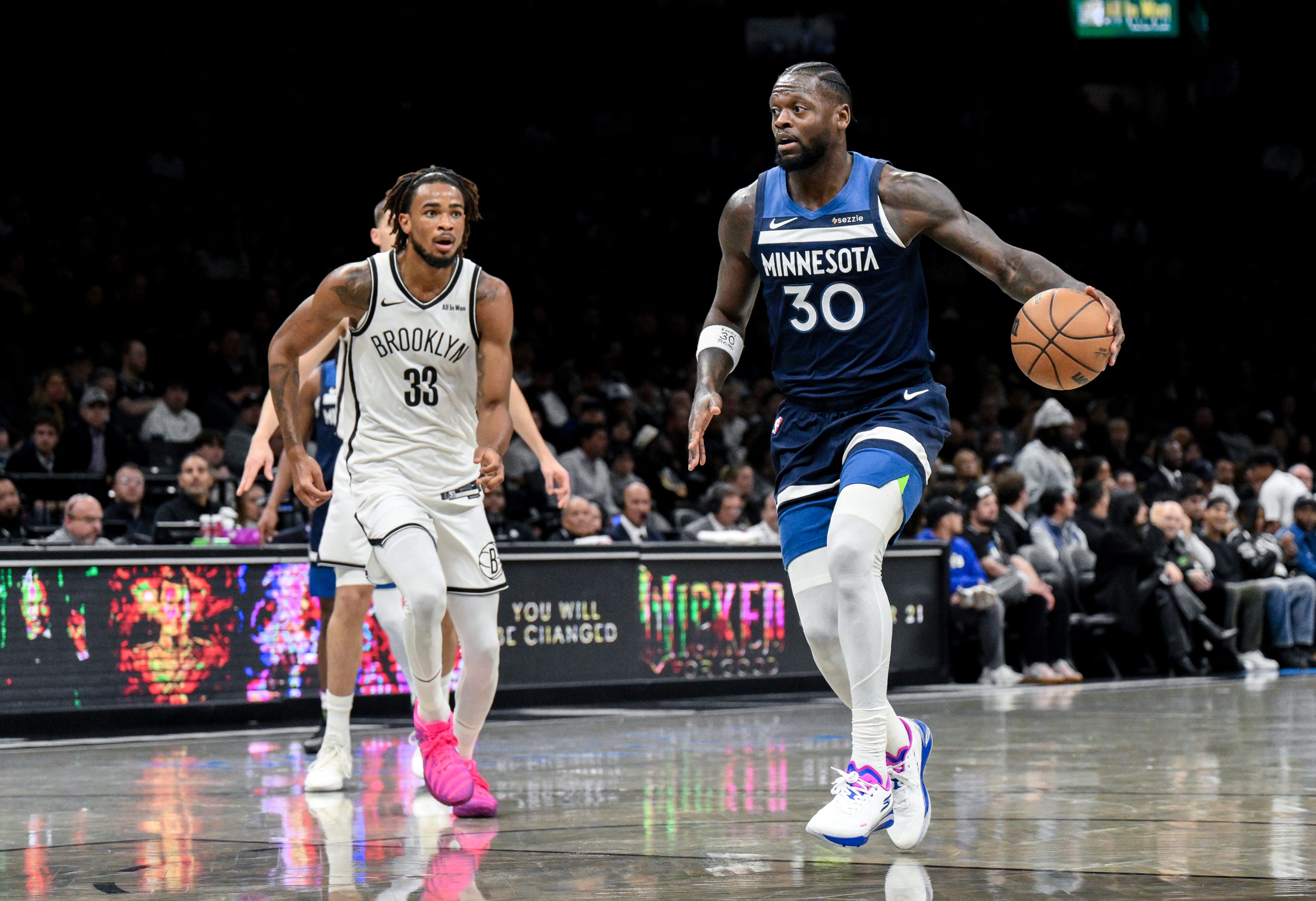 Nets' Julius Randle talks sharing the floor with Michael Porter Jr.