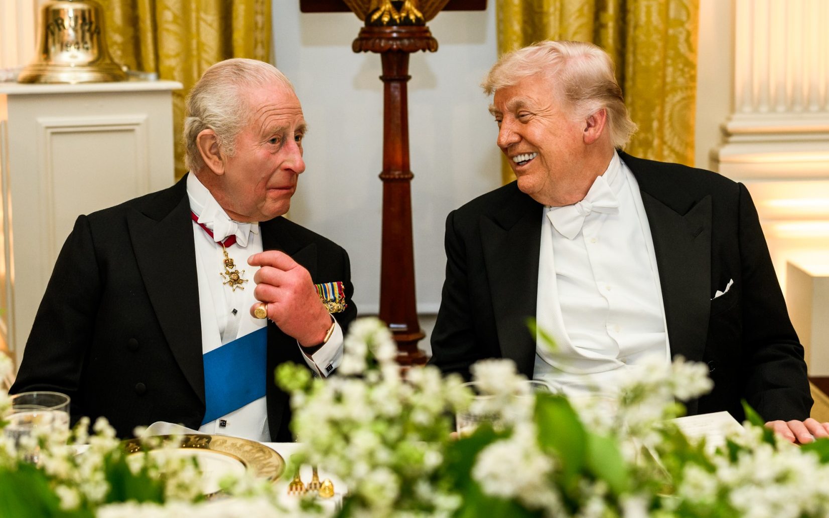 New Photo - Trump shares video edited to show King ignoring fainting man
