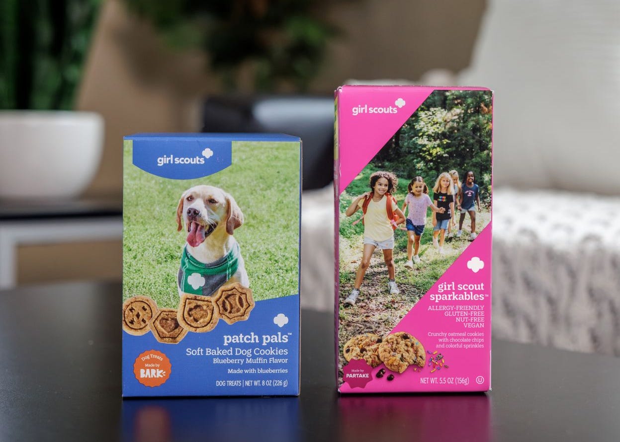 Girl Scouts add dog treats, allergy-friendly cookies for 2027