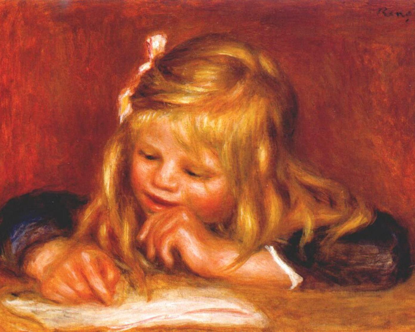 A constipated baby and a kid that looks like Boris Johnson: why would anyone bother stealing a Renoir?
