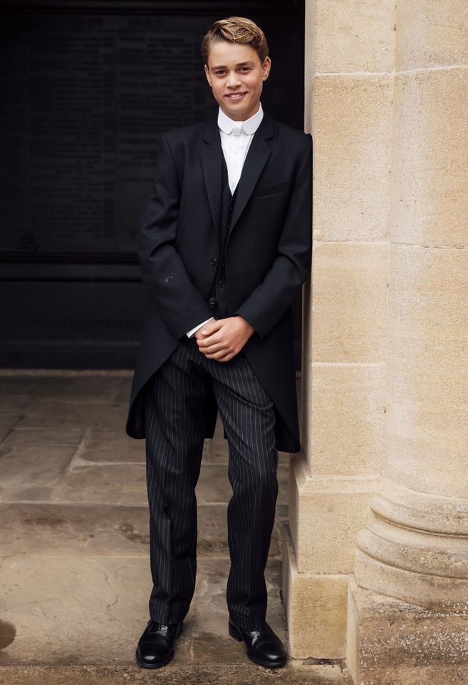 Prince George, 13, Steps Out for First Day of Boarding School at Eton College - AOL