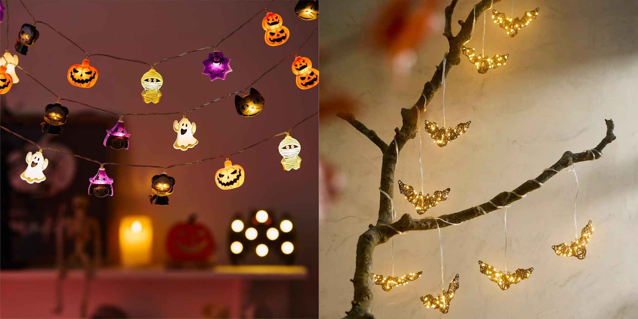 10 Charming Halloween String Lights That'll Instantly Make Your Home Feel Festive