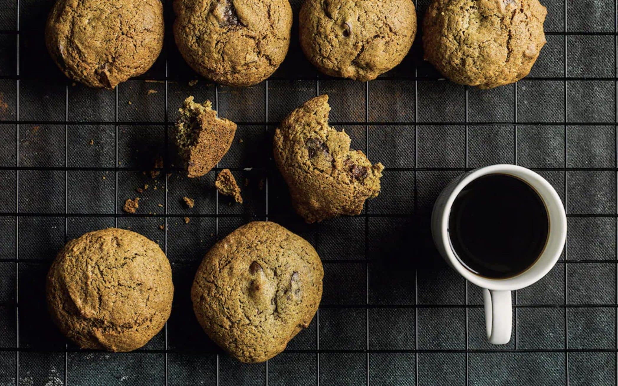 Dark chocolate and Earl Grey tea biscuits