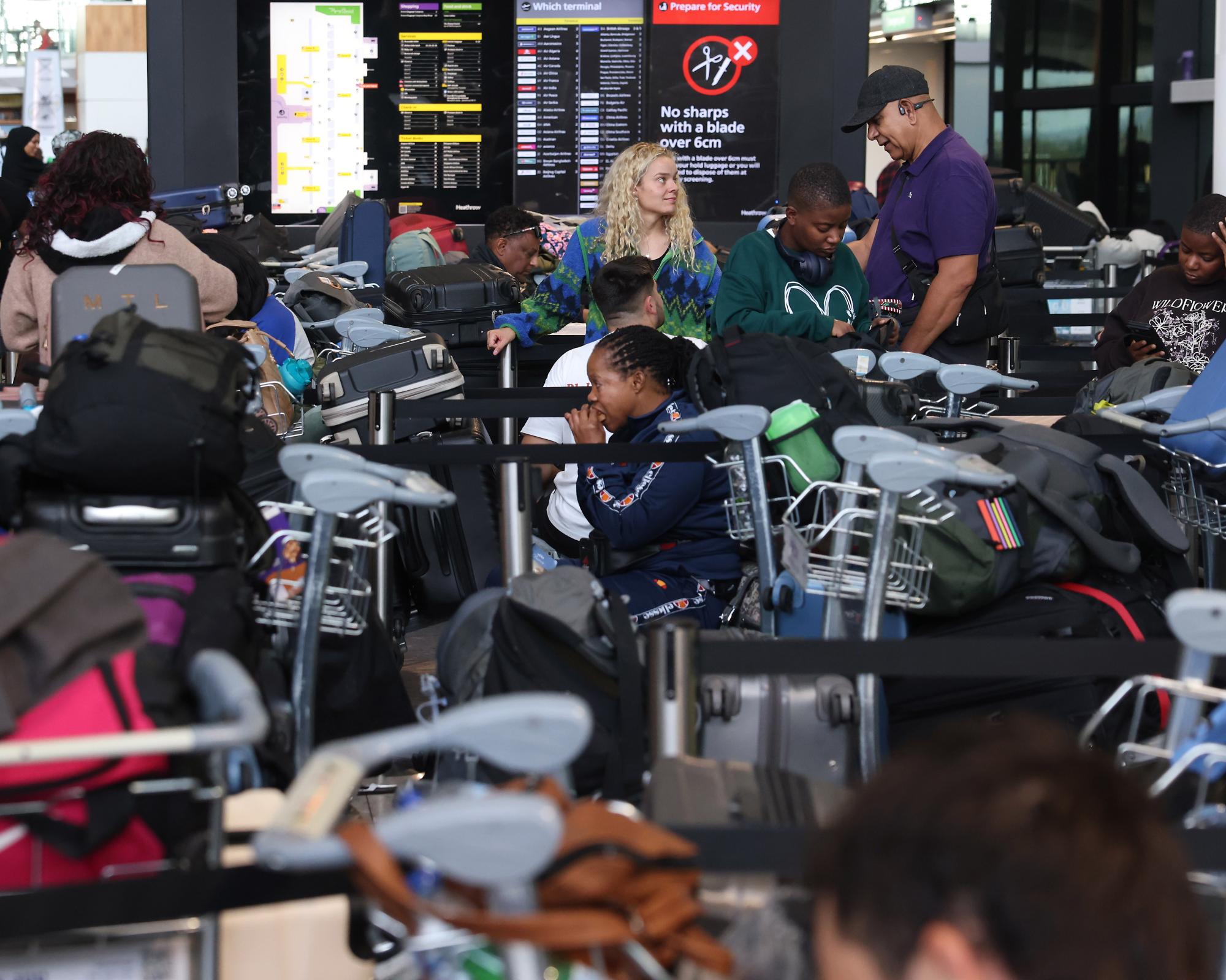 ‘Baggage reclaim was pandemonium': passengers hit by airport IT chaos recount their ordeals