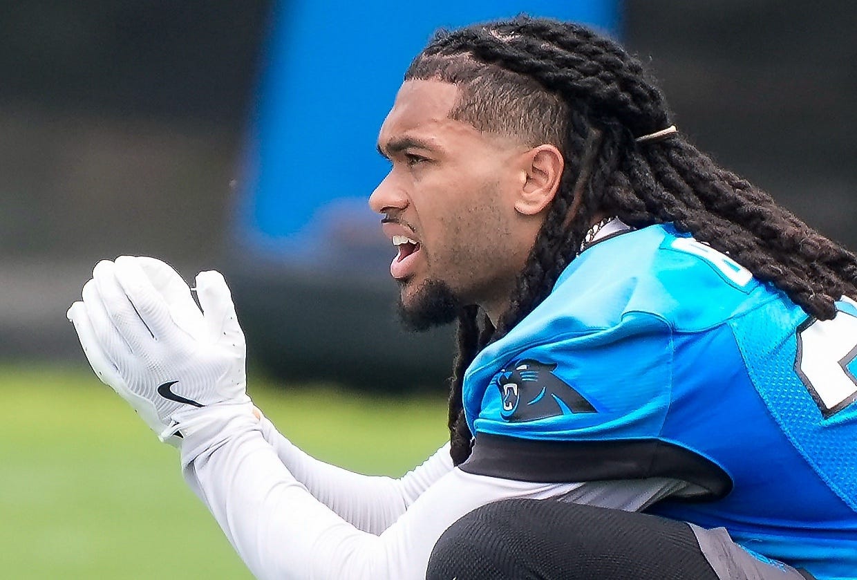 Panthers HC Dave Canales opens up about RB Jonathon Brooks' latest injury