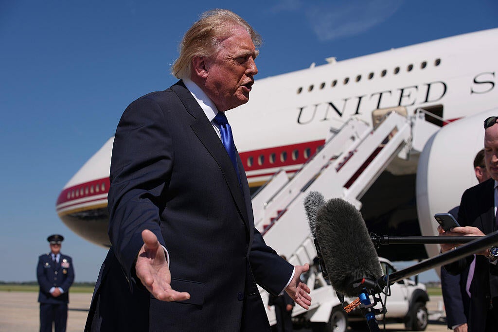 Trump says he had 