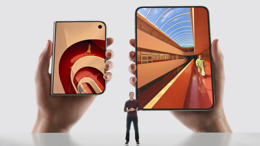 Apple unveils its first folding iPhone