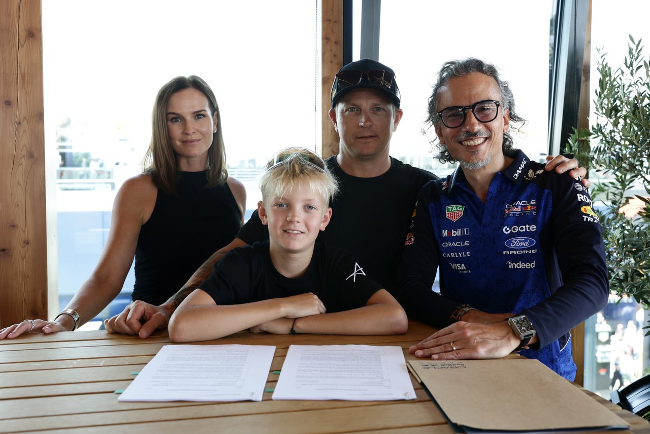F1 world champion's son, 11, joins Red Bull