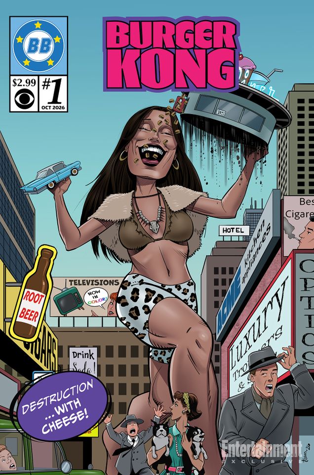 Ashley Trail ‘Big Brother’ season 28 comic book coverCredit: CBS