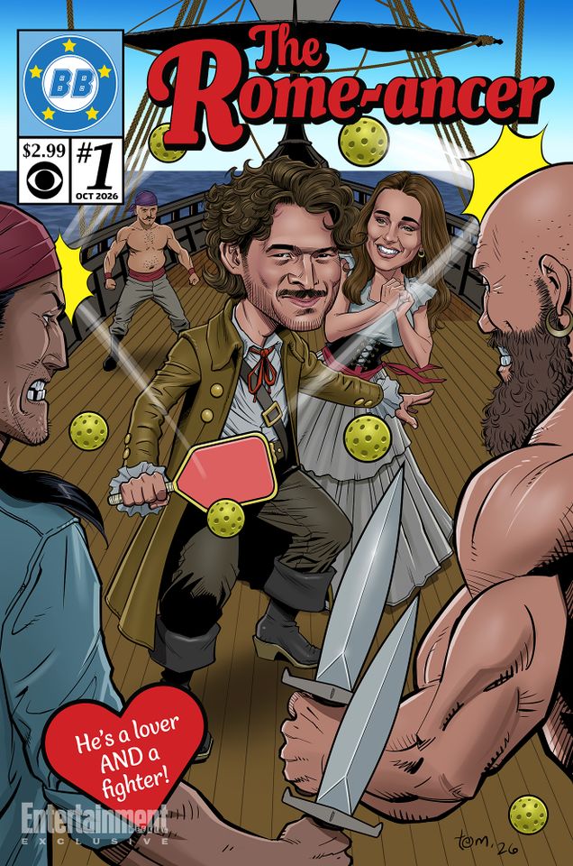 Rome Seymour ‘Big Brother’ season 28 comic book coverCredit: CBS