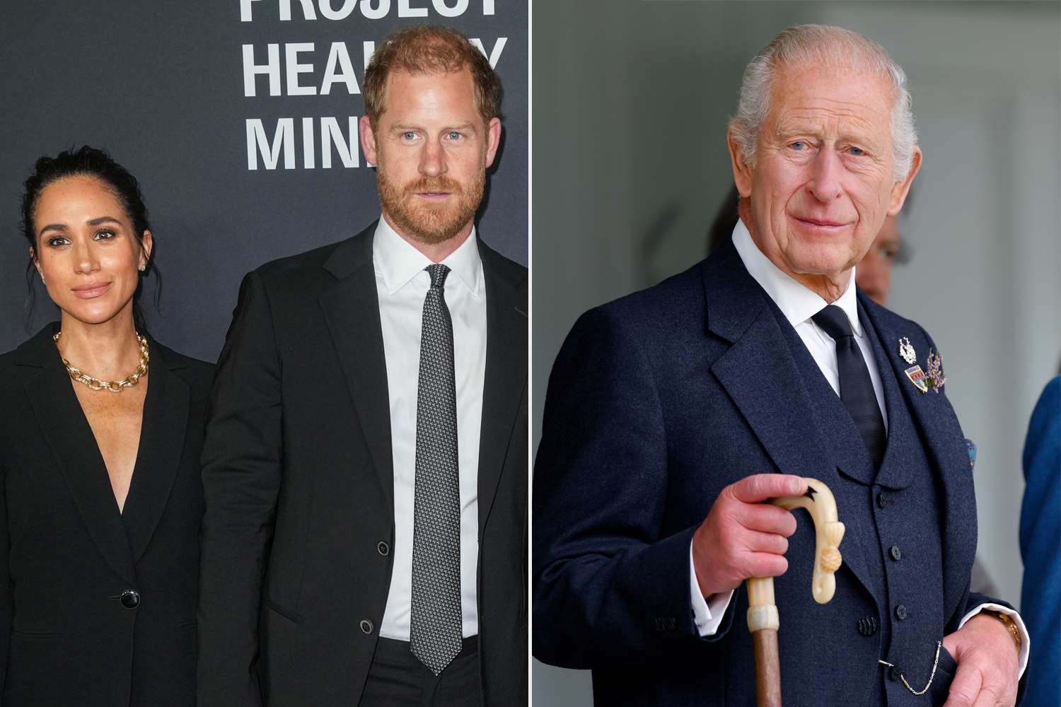 Meghan Markle and Prince Harry Are ‘Public Figures,' Sources Say After King Charles' ‘Private Citizens' Letter (Exclusive)