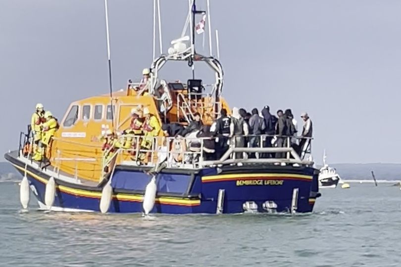 RNLI volunteer branded a 'traitor' after far-right protests was helping demonstrators